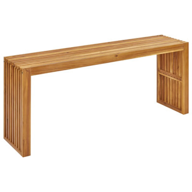 Image of Beliani Garden Coffee Table Bellano 150 Cm 35cm Acacia Wood Brown