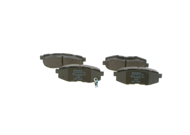 Image of Brake pad set Bosch 0 986 494 876