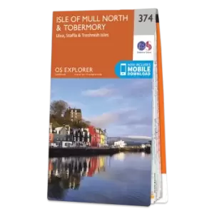 Image of Map of Isle of Mull North & Tobermory