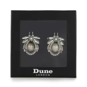 image of Dune London Dune Scarab Shoe Clips - Black