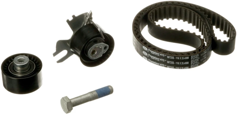 Image of GATES K015672XS Timing belt kit G-Force Redline Timing Belt Kit (307)