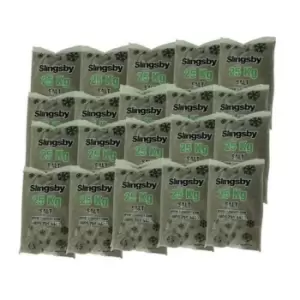 image of Slingsby Brown De-Icing Rock Salt 20 x 25kg Bags