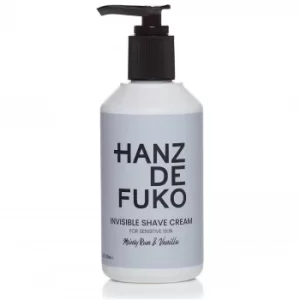 Image of Hanz de Fuko Invisible Shave Cream 237ml