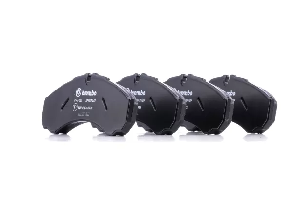 Image of BREMBO Brake pad set RENAULT,IVECO P A6 021 8687D1487,2991668,2994086 2995631,2996091,2996605,2997702,42470835,42548191,5001844747,5001850859