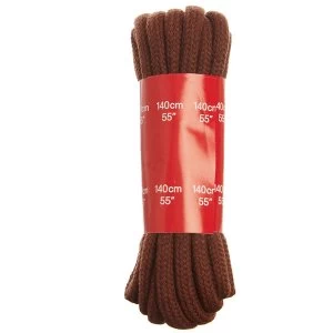 image of Punch Round Brown Laces - 140cm