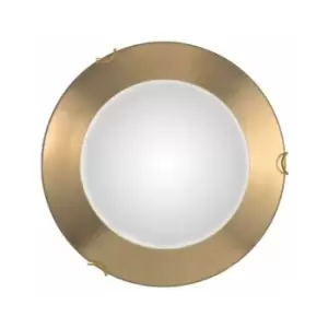 Image of Kolarz MOON - Lifestyle Simple Flush Ceiling Light Gold, 1x E27