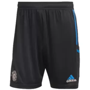Image of 2022-2023 Man Utd Condivo 22 Training Shorts (Black)