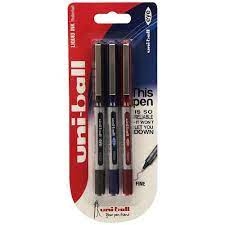 Image of Uni-Ball UB-150 Eye Micro Fine Blister Assorted Pack 3 11236UB