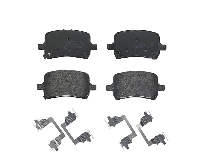 Image of BREMBO Brake pad set BREMBO P 10 015