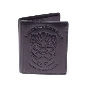 Image of Marvel Comics - Made In Wakanda Mens Tri-Fold Style Wallet - Black
