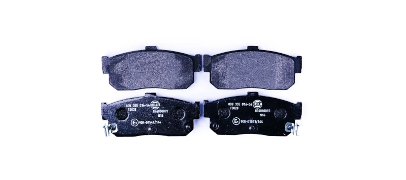 Image of HELLA Brake pad set HELLA 8DB 355 016-561