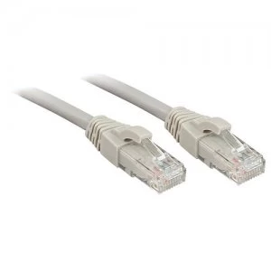 image of Lindy RJ-45 Cat6 U/UTP 5m networking cable U/UTP (UTP) Grey