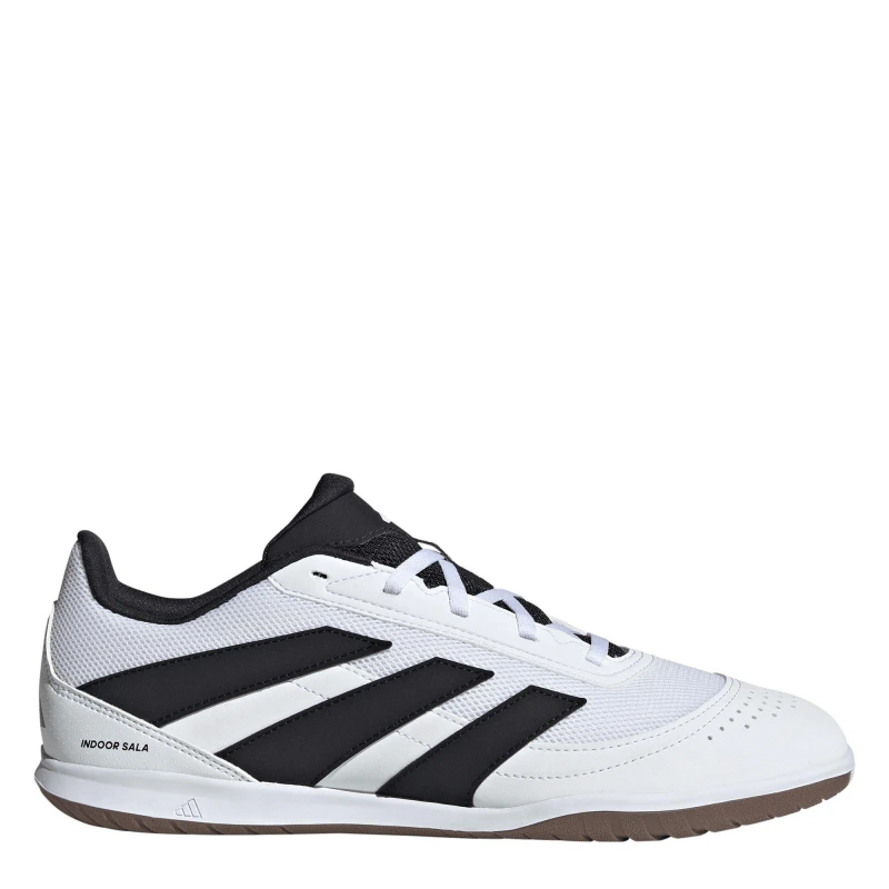 Image of adidas Predator League Indoor Football Boots White/Blk/Lemon male 6.5 (40)