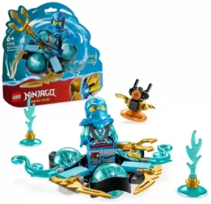 image of LEGO NINJAGO Nya's Dragon Power Spinjitzu Drift Set 71778