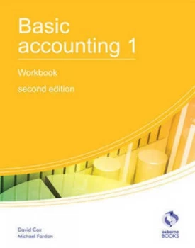 Image of Basic Accounting 1 Workbook by David Cox Paperback