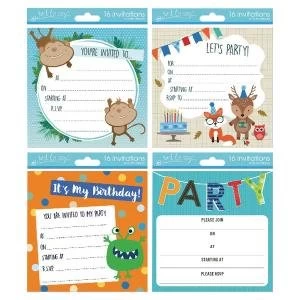 Image of Tallon Boy Designs Invitation Cards Pack of 192 4399