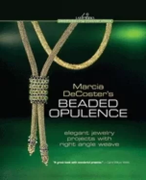 Image of marcia decosters beaded opulence elegant jewelry projects with right angle