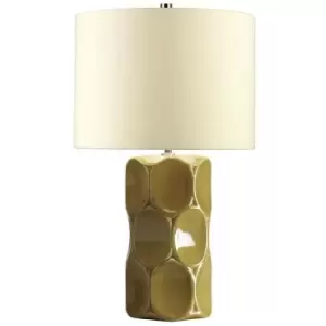 Image of Green Retro - 1 Light Table Lamp Green, E27 - Elstead