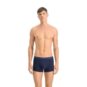 image of Puma 2 Pack Boxer Shorts - Blue