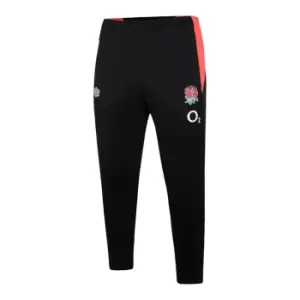 Image of Umbro England Rugby Tapered Track Pants Mens - Black