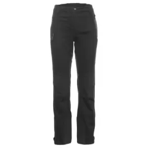 Image of Trespass Womens/Ladies Sola Softshell Outdoor Trousers (XXS) (Black)