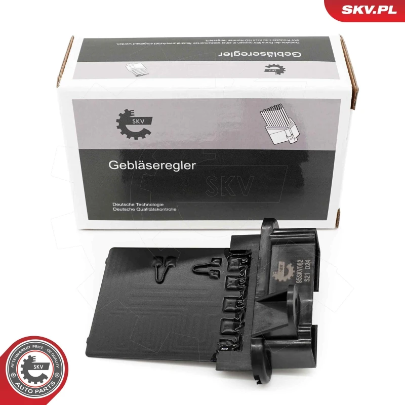 Image of ESEN SKV Blower motor resistor ESEN SKV 95SKV082
