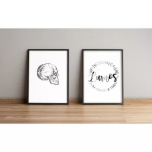 Image of 2PYSCT-013 Multicolor Decorative Framed MDF Painting (2 Pieces)