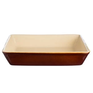 Mason Cash 33cm Harvest Rectangular Baking Dish - Brown