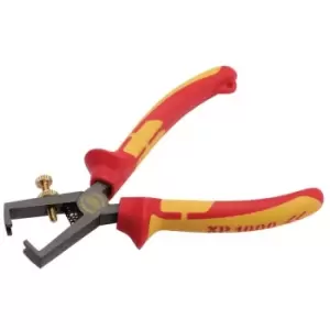 Image of 99057 XP1000 VDE Wire Strippers, 160mm, Tethered - Draper