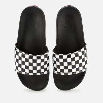 Vans La Costa Slide Sandals - True White/Black - UK 8