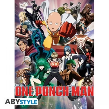 image of One Punch Man - Heroes Small Poster