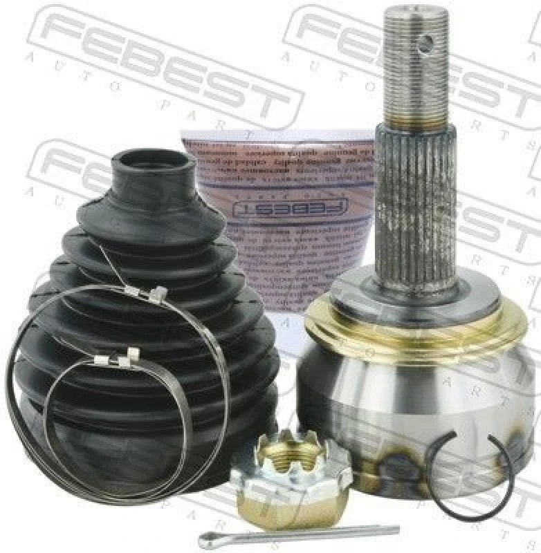 Image of FEBEST 0210-T32R CV Joint Front Axle Joint Kit,drive shaft (5)