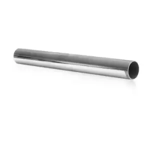 Image of Metal Chrome Pole Rail Rod Wardrobe Balustrade Spindles Stairs 16mm - Lenght 600mm