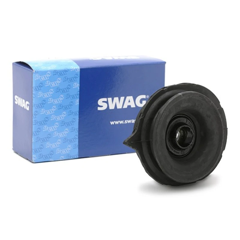 Image of SWAG 70 92 8221 Top strut mount Front Axle Left, with ball bearing Elastomer Suspension Strut Support Bearing (1180)