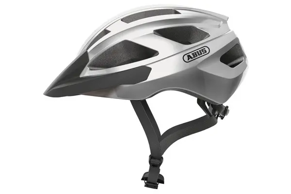 image of Abus Macator Helmet - Gleam Silver