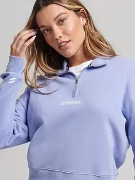 Image of Superdry Code Core Sport Half Zip - Multi, Size 12, Women
