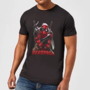 Image of Marvel Deadpool Ready For Action T-Shirt - Black