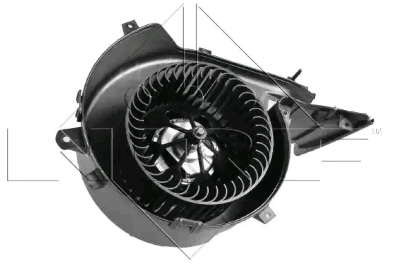 Image of NRF 34096 Blower Motor for right-hand drive vehicles, without integrated regulator Interior Blower (2669)