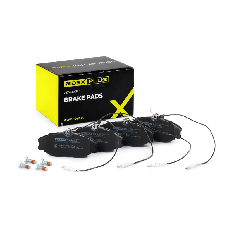 Image of RIDEX PLUS Brake pad set RIDEX PLUS 402B0115P