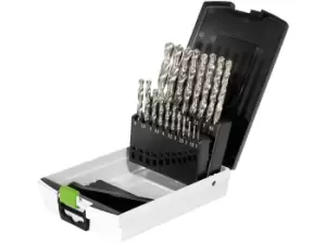 Image of Festool 498981 Twist drill bit case - HSS D 1-10 Sort/19x