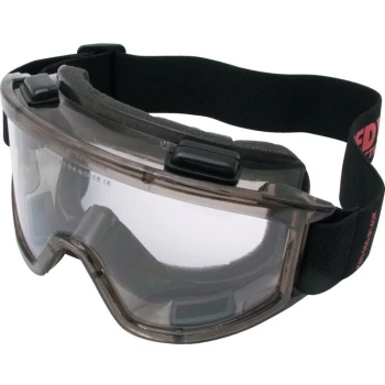 image of Tiger Smoke Goggles Vented Clear/Anti-fog Lens - Kennedy