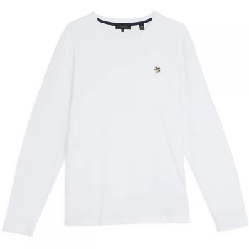 Image of Ted Baker Canada Ls T-Shirt - WHITE