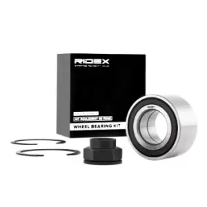 Image of RIDEX Wheel bearing kit 654W0207 Wheel hub bearing,Wheel bearing OPEL,FORD,FIAT,Corsa D Schragheck (S07),Corsa E Schragheck (X15),Adam (M13),KA (RU8)