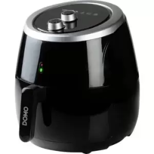 image of DOMO Deli-Freyer XXL Deep fryer Timer fuction, with display, Cool touch housing, Non-stick coating, Overheat protection Black