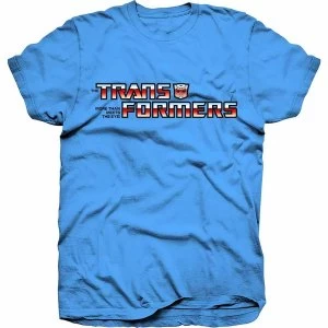 Image of Hasbro - Transformers Autobot Logo Unisex Large T-Shirt - Blue