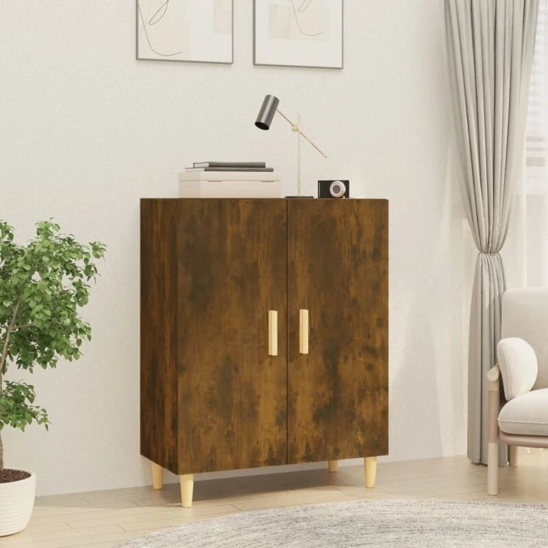 Image of VIDAXL Sideboard Smoked Oak 70x34x90cm Engineered Wood Vidaxl 8720286973370