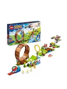 image of Lego Sonic'S Green Hill Zone Loop Challenge