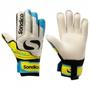 image of Sondico Elite Protech Goalkeeper Gloves Junior - White/Yellow