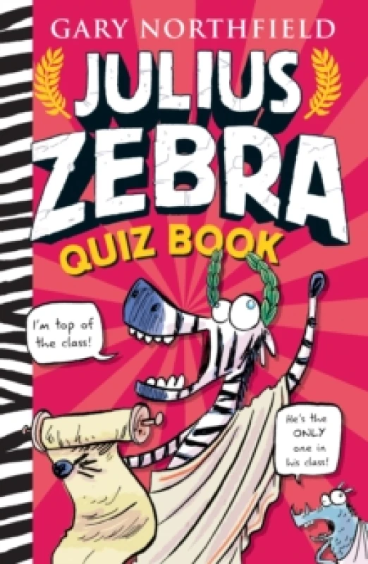 Image of Gary Northfield Julius Zebra Quiz Book Multi unisex