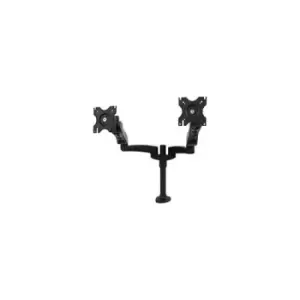 Image of B-Tech Full Motion Twin Screen with Dual Articulated Arms Flat Screen Desk Mount